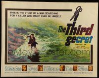 7k251 THIRD SECRET 1/2sh '64 Stephen Boyd searching for a killer who might even be himself!