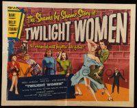 7k262 TWILIGHT WOMEN 1/2sh '53 the shame by shame story, frank, bold, raw, great sexy catfight!