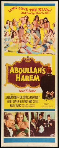 7k298 ABDULLAH'S HAREM insert '56 English sex in Egypt, art of 13 super sexy harem girls by Barton!