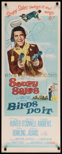 7k345 BIRDS DO IT insert '66 zany Soupy Sales with wacky space ray guns!
