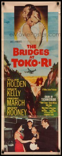 7k363 BRIDGES AT TOKO-RI insert '54 Grace Kelly, William Holden, Korean War, by James Michener!