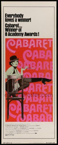 7k372 CABARET insert R74 Liza Minnelli in Nazi Germany, Bob Fosse, winner of 8 Academy Awards!