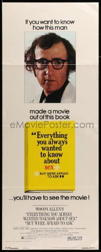 7k430 EVERYTHING YOU ALWAYS WANTED TO KNOW ABOUT SEX style A insert '72 Woody Allen directed!
