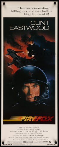 7k441 FIREFOX insert '82 cool art of killing machine & Clint Eastwood!