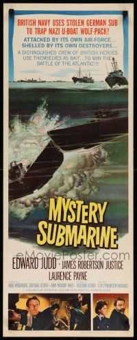 7k676 MYSTERY SUBMARINE insert '63 World War II's deadliest undersea sub vs. sub battle ever!