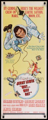 7k922 WAY WAY OUT insert '66 astronaut Jerry Lewis sent to live on the moon in 1989!