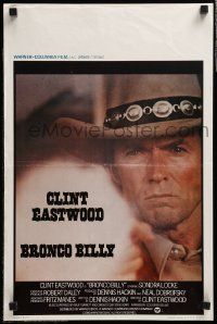 7m043 BRONCO BILLY Belgian '80 close-up of director & star Clint Eastwood!
