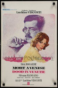 7m067 DEATH IN VENICE Belgian '71 Luchino Visconti's Morte a Venezia, Bogarde, Marisa Berensen!