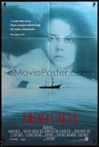 7p224 DEAD CALM int'l 1sh '89 Sam Neill, different image of Nicole Kidman over sailboat!
