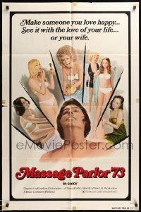 7p574 MASSAGE PARLOR '73 1sh '73 Massagesalon der jungen Madchen, images of sexy girls!
