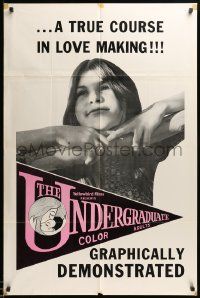 7p933 UNDERGRADUATE 1sh '71 a true course in love making by Ed Wood, graphically demonstrated!