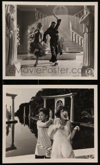 7r002 ALL THESE WOMEN 2 Swedish 8x10 stills '64 images of Jarl Kulle, Mona Malm, Karin Kavli!