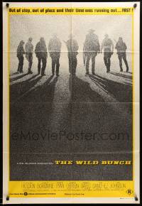 7r275 WILD BUNCH Aust 1sh R70s Sam Peckinpah classic, Robert Ryan, Holden, Borgnine!