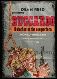 7r604 BUCKAROO German '69 il Winchester che non perdona, spaghetti western, artwork by Rolf Goetze