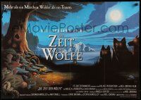 7r624 COMPANY OF WOLVES German '85 Neil Jordan, Sarah Patterson, different werewolf artwork!