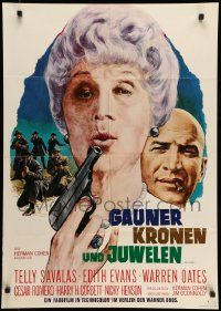 7r631 CROOKS & CORONETS German '70 Telly Savalas could get $5,000,000 for this caper, art by Rehak