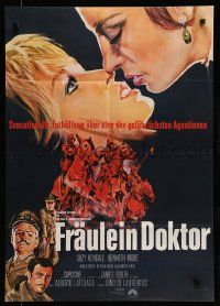 7r699 FRAULEIN DOKTOR German '69 Suzy Kendall, World War I, different action and sexy lesbian art