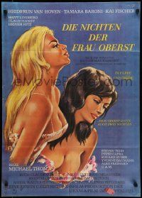 7r726 GUESS WHO'S COMING FOR BREAKFAST German '68 Die Nichten der Frau Oberst, art of sexy women!