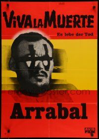 7r808 LONG LIVE DEATH German '71 Viva la muerte, Arrabal, disturbing image of condemned man!
