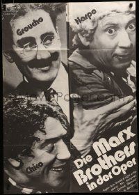 7r840 NIGHT AT THE OPERA German R70s Groucho Marx, Chico Marx, Harpo Marx, completely different!