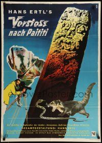 7r969 VORSTOSS NACH PAITITI German '55 exploration documentary, cool images, mongoose and snake!