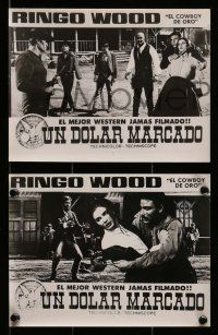 7r010 BLOOD FOR A SILVER DOLLAR 6 South American 7.25x9.5 stills '65 Ferroni's Un Dollaro Bucato!