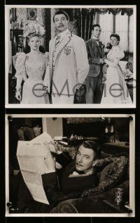 7r039 IMPORTANCE OF BEING EARNEST 8 Swiss 8x10.25 stills R80s Wilde's comedy, Michael Redgrave!