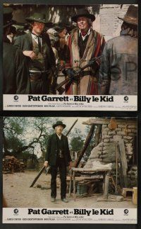 7r107 PAT GARRETT & BILLY THE KID 9 French LCs '73 Sam Peckinpah, James Coburn, Kris Kristofferson!