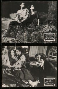 7r120 WUTHERING HEIGHTS 3 French LCs R70s Laurence Olivier is torn with desire for Merle Oberon!