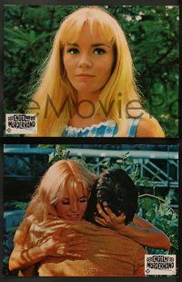 7r082 PRETTY POISON 12 German LCs '68 psycho Anthony Perkins & crazy Tuesday Weld!