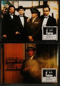 7r138 GODFATHER 8 Spanish LCs '72 Marlon Brando, Al Pacino, James Caan, mob classic!