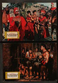 7r126 MAGNIFICENT GLADIATOR 12 Spanish LCs '73 Mark Forest as Il Magnifico Gladiatore!