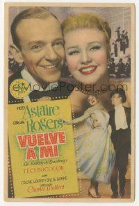 7s704 BARKLEYS OF BROADWAY Spanish herald '50 different images of Fred Astaire & Ginger Rogers!