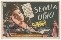 7s788 GUEST IN THE HOUSE Spanish herald '46 mentally ill Anne Baxter + painter Ralph Bellamy!