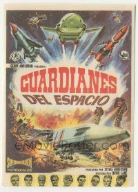 7s959 THUNDERBIRDS ARE GO Spanish herald '68 marionette puppets, really cool different artwork!