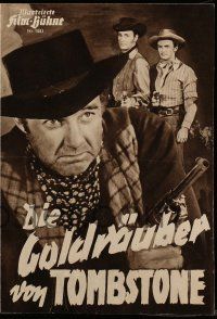 7s224 BAD MEN OF TOMBSTONE German program '50 different images of Barry Sullivan & outlaws!