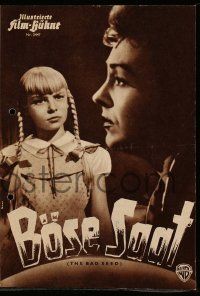 7s225 BAD SEED German program '56 different images of really bad little Patty McCormack!