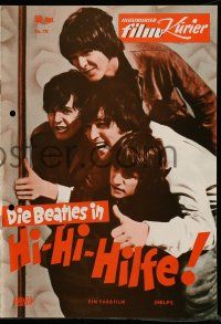 7s376 HELP German program '65 different images of The Beatles, John, Paul, George & Ringo!