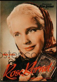 7s585 SINS OF ROSE BERND German program '57 many images of pretty Maria Schell & Raf Vallone!