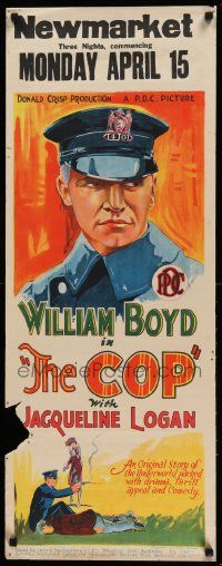 7t039 COP long Aust daybill '28 completely different artwork of police officer William Boyd!