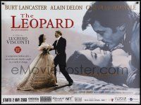 7t589 LEOPARD advance British quad R03 Luchino Visconti's Il Gattopardo, Lancaster & Cardinale!