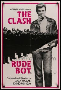 7t544 RUDE BOY English double crown '80 completely different image with Ray Gange & police!