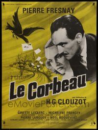 7t427 RAVEN French 23x30 R60s French whodunnit directed by Henri-Georges Clouzot!