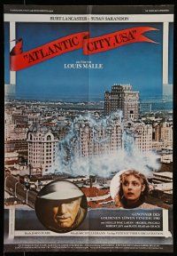 7t050 ATLANTIC CITY German '80 Burt Lancaster, cool Baltimore art and design of New Jersey!