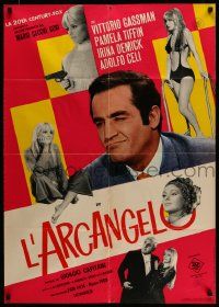 7t267 ARCHANGEL Italian 27x37 pbusta '69 L'Arcangelo, Vittorio Gassman, sexy Pamela Tiffin!