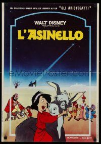 7t309 SMALL ONE Italian 18x26 pbusta '78 Walt Disney, Don Bluth, animated cartoon!