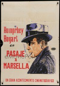 7t010 PASSAGE TO MARSEILLE South American '44 Humphrey Bogart fighting Nazis, ultra rare!