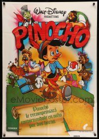 7t149 PINOCCHIO Spanish R82 Disney classic cartoon about a wooden boy who wants to be real!