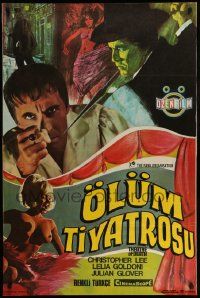 7t366 THEATRE OF DEATH Turkish '71 Christopher Lee, great horror art and images!
