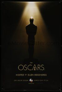 7w515 86TH ANNUAL ACADEMY AWARDS 1sh '14 great silhouette image of the Oscar statuette!